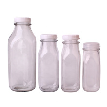 Wholesale 1liter glass milk bottle 240ml 350ml 400ml 900ml glass bottle for milk